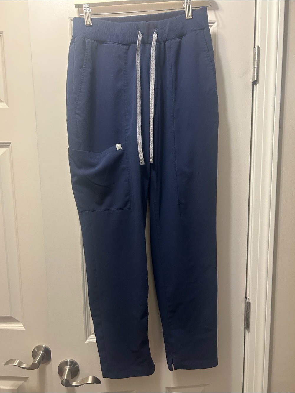 Fabletics Navy Drawstring Jogger Scrub Pants Small